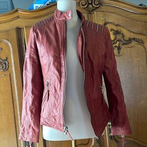 Wilson’s vintage moto Leather Jacket